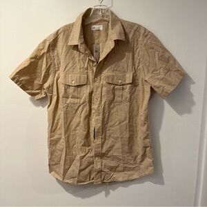GAP Tan Casual Button Down Shirt